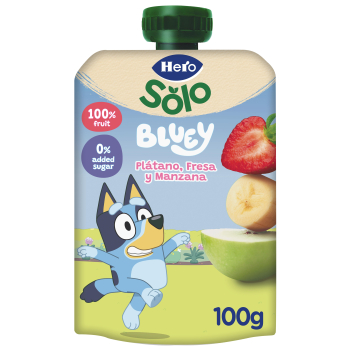 Gourde Mon Fruit Banane et Fraise Hero Nanos