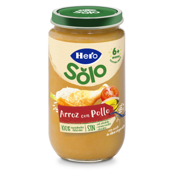 Petit Pot de Riz avec Poulet +6 Mois