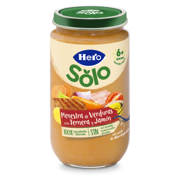 Petit Pot de Légumes avec Bœuf et Jambon