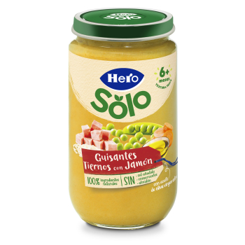 Pedialac Purée de Petits Pois Baby au Jambon