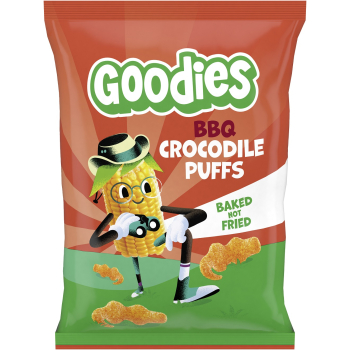Goodies Snacks BBQ Crocodile Puffs