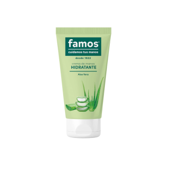 Crema idratante per le mani all'aloe vera