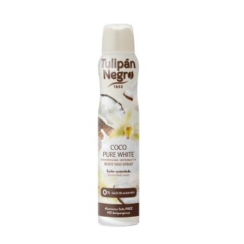 Deodorante spray puro al cocco bianco