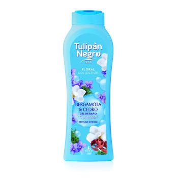 Gel da bagno con fragranza intensa al bergamotto e al legno di cedro