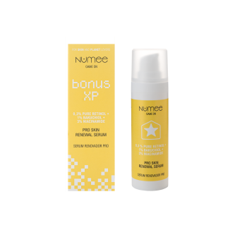 Siero rinnovatore con retinolo + backuchiol + niacinamide