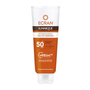 Sunnique Protector Solar gel crema effetto seta