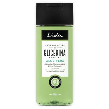 Glicerina e aloe vera per il corpo