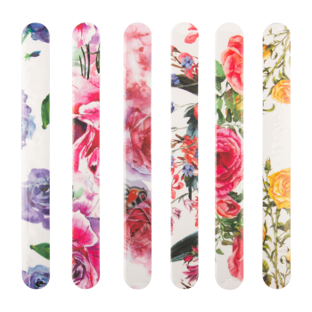 Lima per unghie a fiore