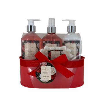 Coffret Spa Jardin De Roses Boîte Métallique Coffret Spa Jardin De Roses Boîte Métallique