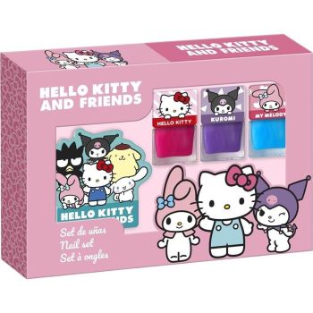 Set per unghie hello kitty and friends