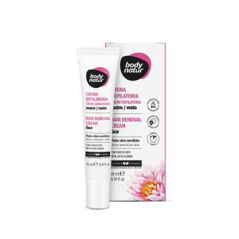 Applicatore di crema depilatoria per il viso sensibile
