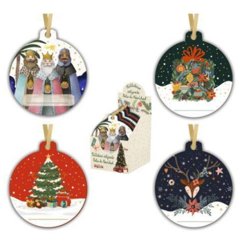 Porte-cartes de Vœux Boule de Noël à Suspendre