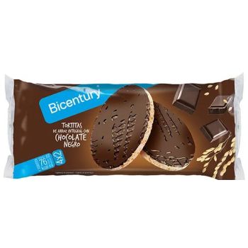 Gallette di riso integrale con cioccolato fondente
