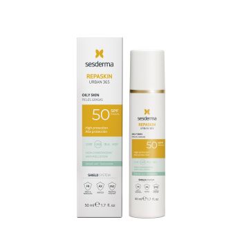 Repaskin Urban 365 Crema solare viso pelle grassa SPF50
