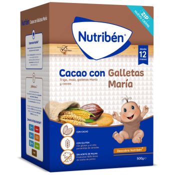 Pappa al Cacao con Biscotto Maria