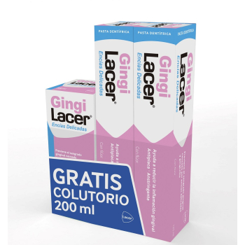 Zestaw Gingilacer Pasta + Płyn do Płukania Ust