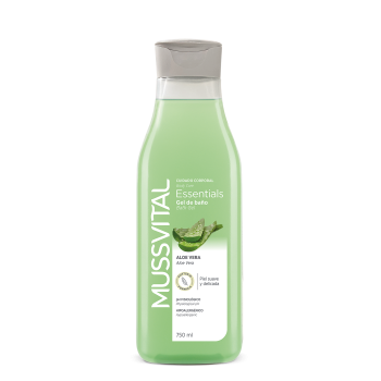 Gel da bagno essentials all'aloe vera