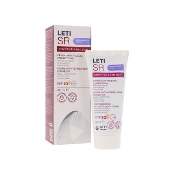 SR Crema correttrice antirossore con colorato SPF30