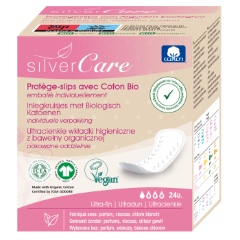 Fodere per mutandine in cotone biologico ultra sottili