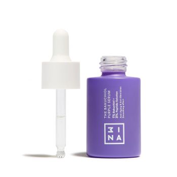 Il siero viola ai peptidi di bakuchiol