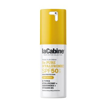 Crema fluida solare 5x Ialuronico puro SPF50