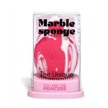 Must Have Marble Sponge Make-up-Schwamm mit Reinigungshalterung