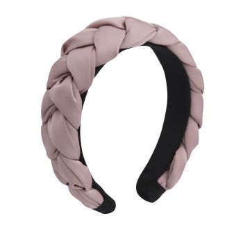 Fascia per capelli intrecciata Oh My Hair Rosa