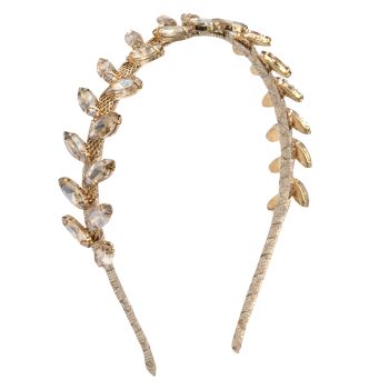Oh My Hair Cerchietto d'oro con strass
