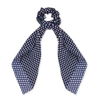 Oh My Hair Scrunchie con fiocco a pois