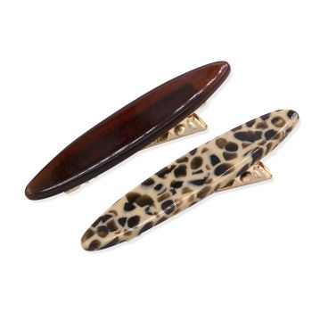 Oh My Hair Set 2 Clip Marroni