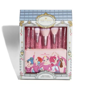 Set spazzola e beauty-case Glitter Little Princess
