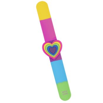 Bracciale con cuore a schiaffo