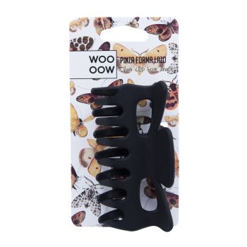 Pinza nera a forma di fiocco