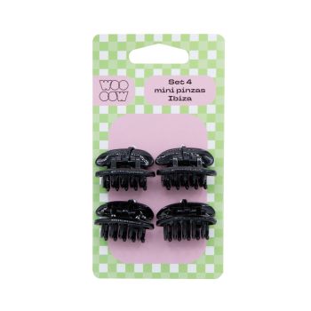  Set 4 Mini pinze a presa forte 