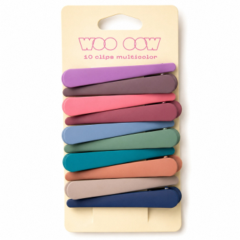Zestaw 10 Wielokolorowych Spinek