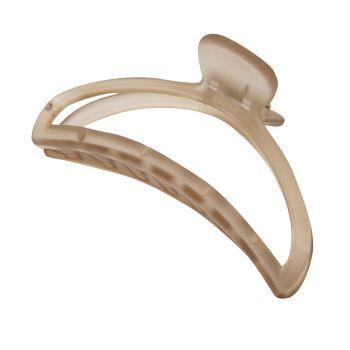 Morsetto a mezzaluna marrone soft touch