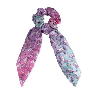 Foulard con fiocco in raso