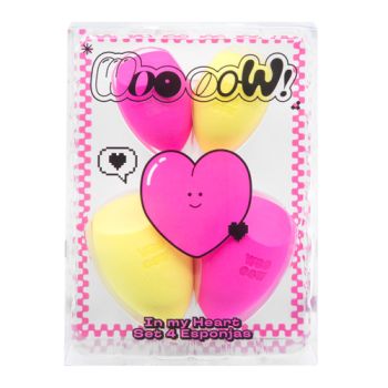 In My Heart Set 4 Spugnette per Make-Up