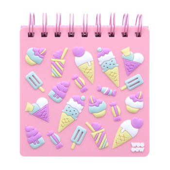 The Ice Cream Taccuino in Silicone