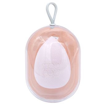 Coperchio ovale protettivo + spugna per il make-up