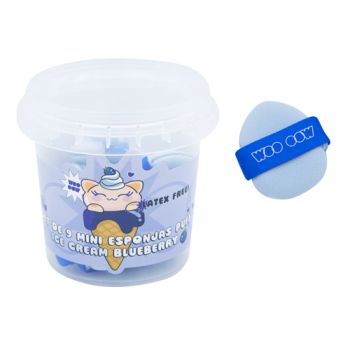 Set 9 mini spugne di crema a soffietto