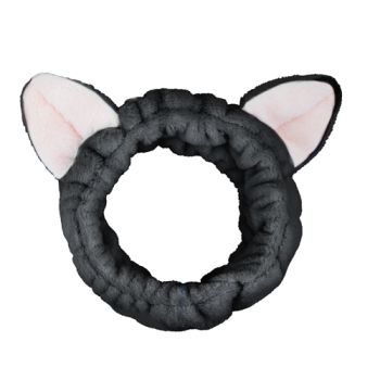 Turbante da bagno con orecchie di animale