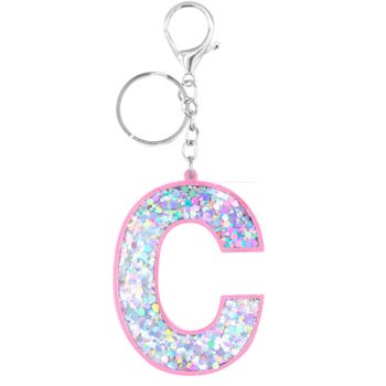 Porte-clés ABC Glitter Collection