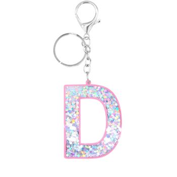 Portachiavi ABC Glitter Collection
