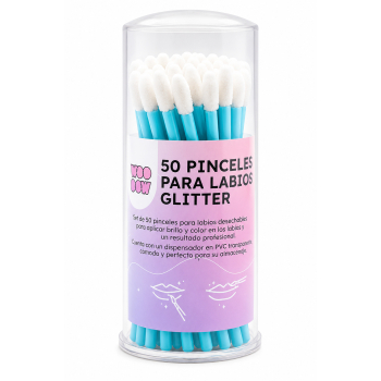 Set de 50 pinceaux à lèvres pailletés