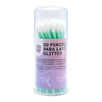 Set 50 pennelli labbra glitterati