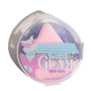 Set 2 glam make-up puff Set 2 glam make-up puff