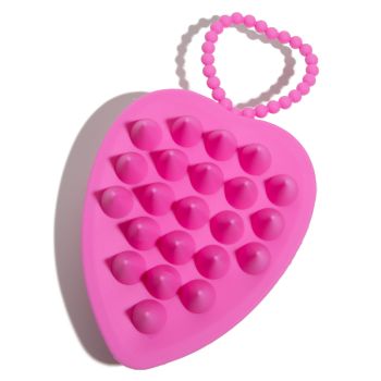 Masseur exfoliant cuir chevelu Cœur