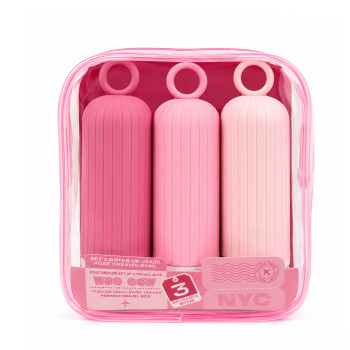 Zestaw 3 buteleczek podróżnych Rose Dreams 90 ml