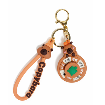 Capykeychain Roulette Llavero Capybara